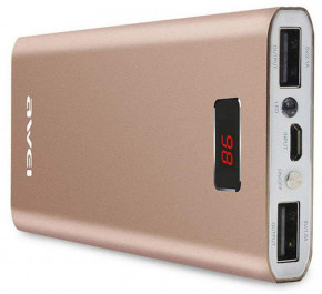   AWEI P91K 8000mAh Luxury Gold 4