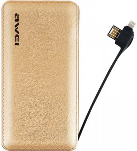   AWEI P91K 8000mAh Luxury Gold 5