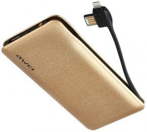   AWEI P91K 8000mAh Luxury Gold 6