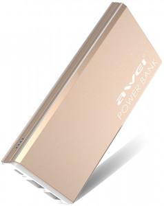   AWEI P92K 10000mAh Luxury Gold