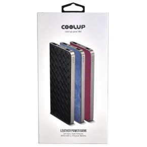   CoolUp CU-Y006 6500mAh Black (BAT-CU-Y006-BL) 4