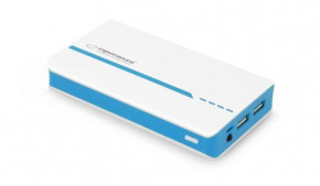    Esperanza Atom 11000mAh White-Blue (EMP107WB)