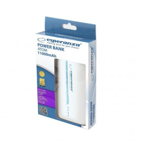    Esperanza Atom 11000mAh White-Blue (EMP107WB) 3