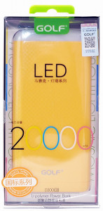   GOLF D200 Yellow 20000mah 3