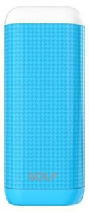 Power Bank Golf GF-D2S LED blue 4000mah