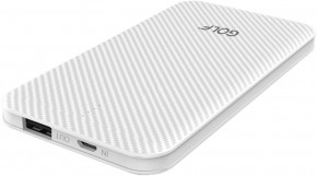   Golf Power Bank 5000 mAh G38 1A Li-pol White