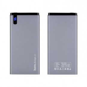   Hoco Power Bank 10000mAh B25 Hanbeck Gray 4