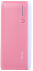   Power Bank Proda Time PPL-19 12000mAh Pink