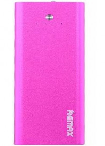   Remax Power Bank Vanguard Series 8000mAh Pink