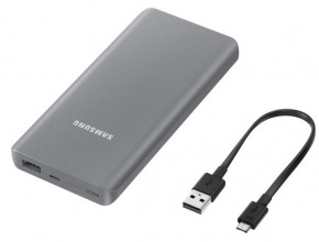   Samsung EB-P3000BSRGRU 10000 mAh ULC Silver/Gray 6