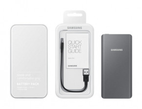   Samsung EB-P3020BSRGRU 5000 mAh ULC Silver/Gray 8