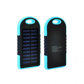   Solar 2USB 6000 mAh Black-Blue