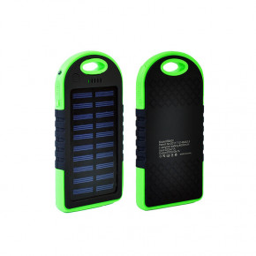   Solar 2USB 6000 mAh Black-Green