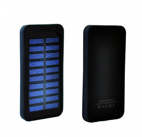   Solar Slim 1USB 6000 mAh Black