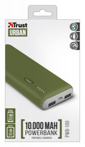   Trust PWB-100 10000mAh Green (22265) 6