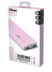   Trust PWB-100 10000mAh Pink (22263) 4