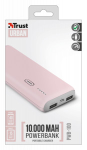   Trust PWB-100 10000mAh Pink (22263) 5