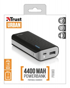    Trust Primo Power Bank 4400 Black 6