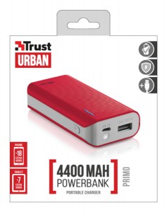    Trust Primo Power Bank 4400 Red 5