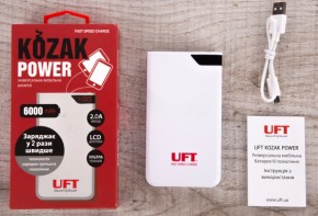    UFT Kozak Power 6000mAh White 7