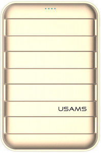   Usams US-CD08 Trunk Power Bank 6000mah Gold