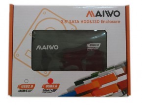   HDD 2,5 Maiwo K2501A-U3S Black 6