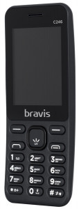   Bravis C246 Fruit Dual Sim Black 4