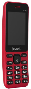   Bravis C246 Fruit Dual Sim Red 4