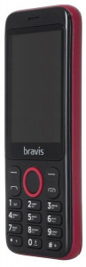   Bravis C281 Wide Dual Sim Red 3