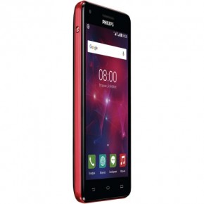 C Philips Xenium V377 Dual Sim Black-Red 3