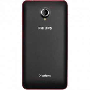 C Philips Xenium V377 Dual Sim Black-Red 6