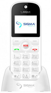   Sigma mobile Comfort 50 Senior White