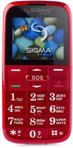   Sigma mobile Comfort 50 SLIM2 Red