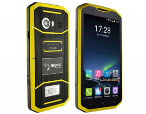   Sigma mobile X-treame PQ31 yellow-black 4