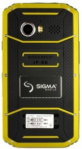   Sigma mobile X-treme PQ31 Black-Yellow 3