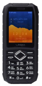   Sigma mobile X-treme IO67 Dual Sim Black