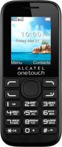   Alcatel OneTouch 1052D Dual Sim Black