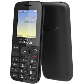   Alcatel One Touch 1016D Volcano Black 4