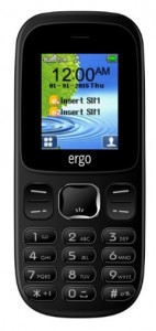   Ergo F180 Start Dual Sim Black