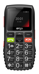   Ergo F184 Respect Dual Sim Black