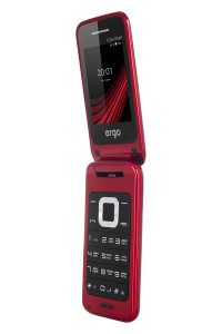   Ergo F244 Shell Dual Sim Red 6