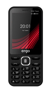   Ergo F282 Travel Dual Sim Black