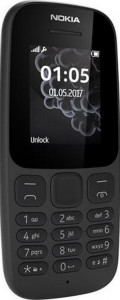   Nokia 105 New Black 4