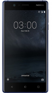   Nokia 3 Dual Sim Tempered Blue