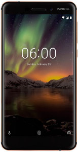   Nokia 6 2018 3/32GB Dual Sim Black