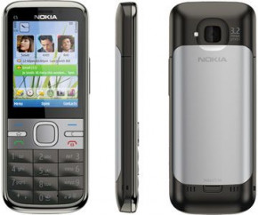   Nokia C5-00 Warm Grey 3