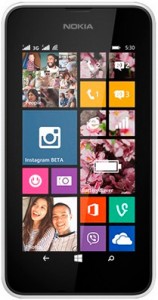   Nokia Lumia 530 Dual Sim White (0)