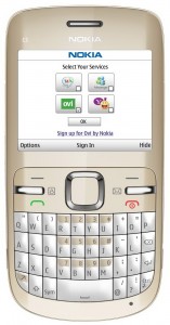 ��������� ������� Nokia C3 Golden White