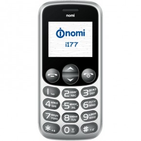   Nomi i177 Dual Sim Metal Grey