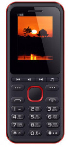   Nomi i186 Dual Sim Black/Red